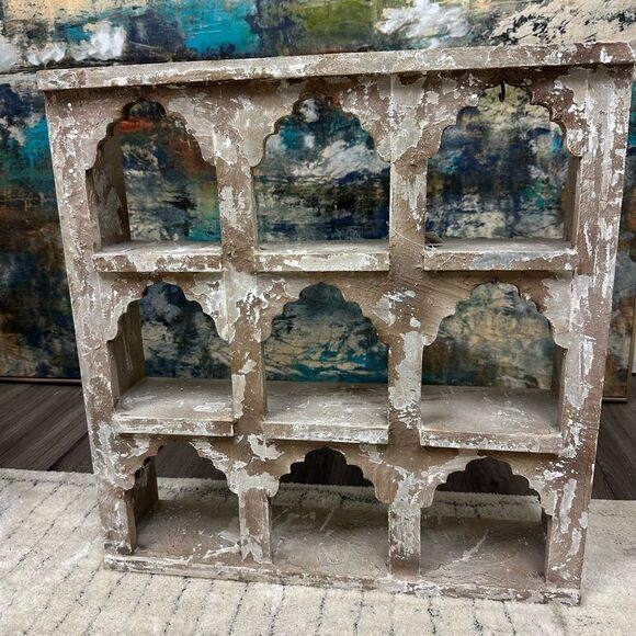 Not for sale:  Anthropologie X Terrain Vintage Wood Christmas Ornament - Picture 1 of 13